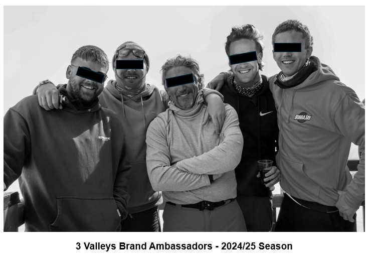 3V brand ambassdors 2024 25 season